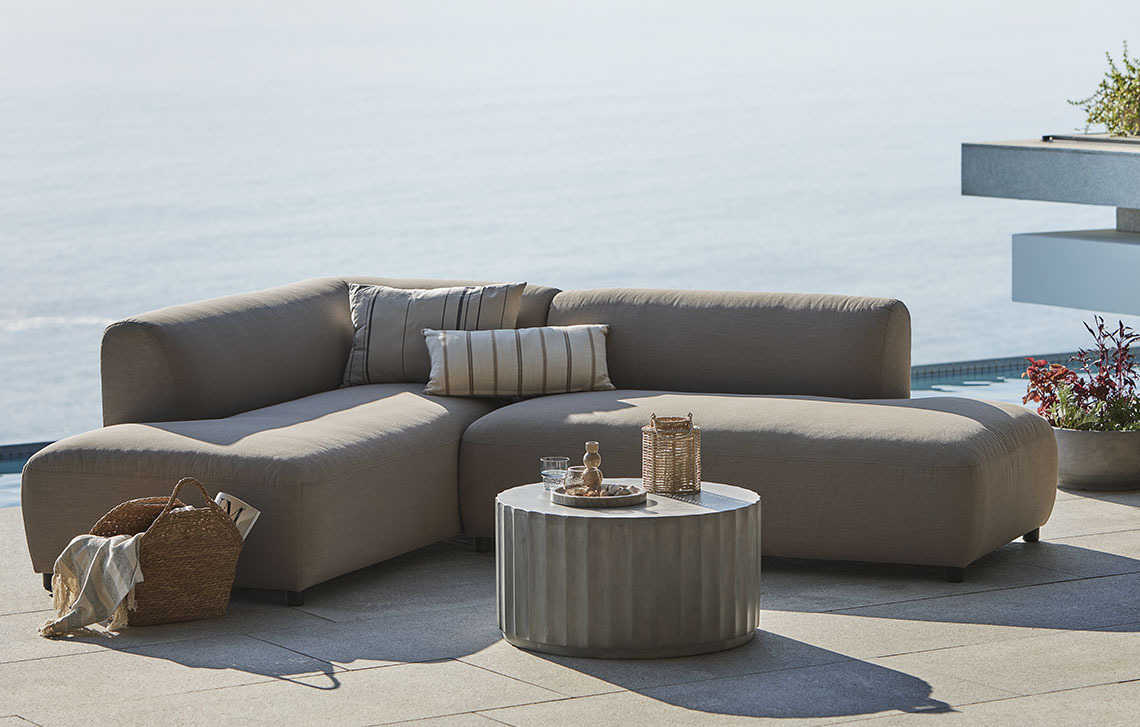 Lounge-Set VEDBY aus Allwetter-Material Garten-Lounge-Set aus Allwetter-Material